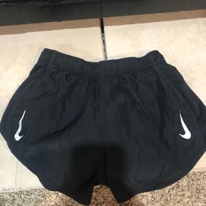 Nike Women’s size small athletic shorts with liner
